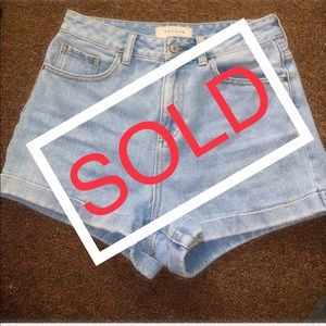 High Waist Mom Shorts